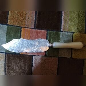 Silver Vintage Decorative Knife with  Handle